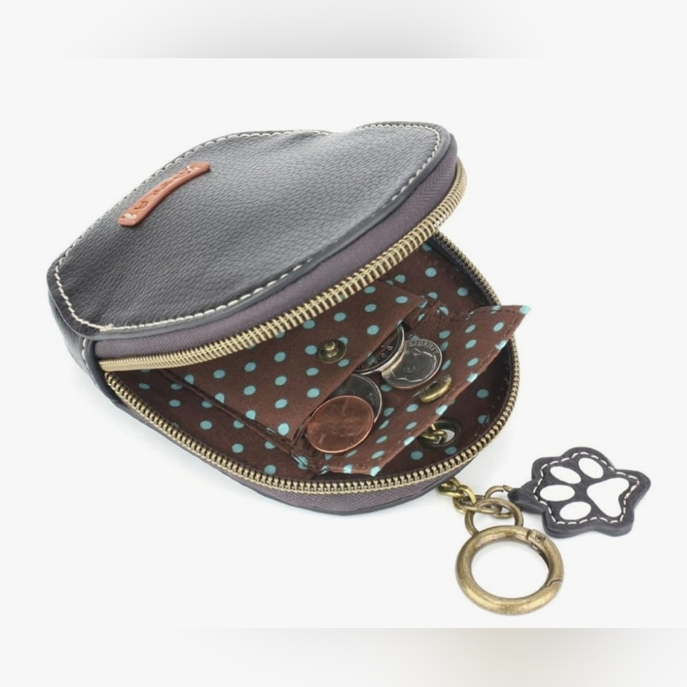 Chala Coin Purse Keychain Pawprints - Picture 6 of 6